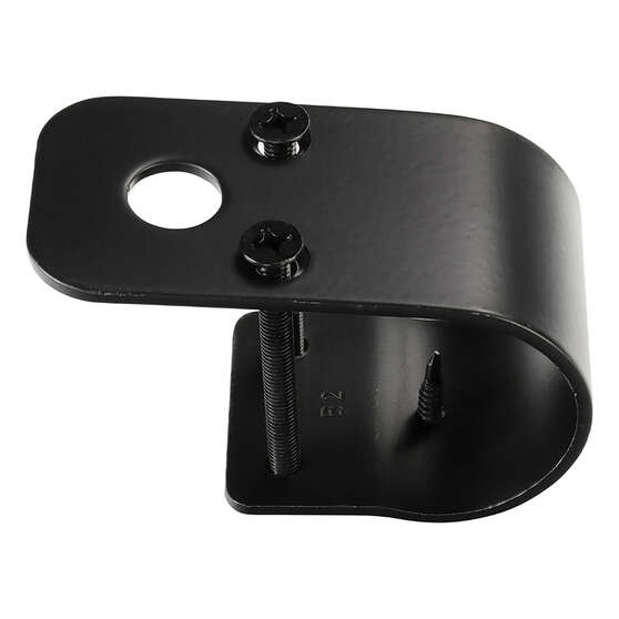 Aerpro 50mm Black Wrap-Around Bullbar Mount UHF Antenna Bracket CBBB50B, , scaau_hi-res
