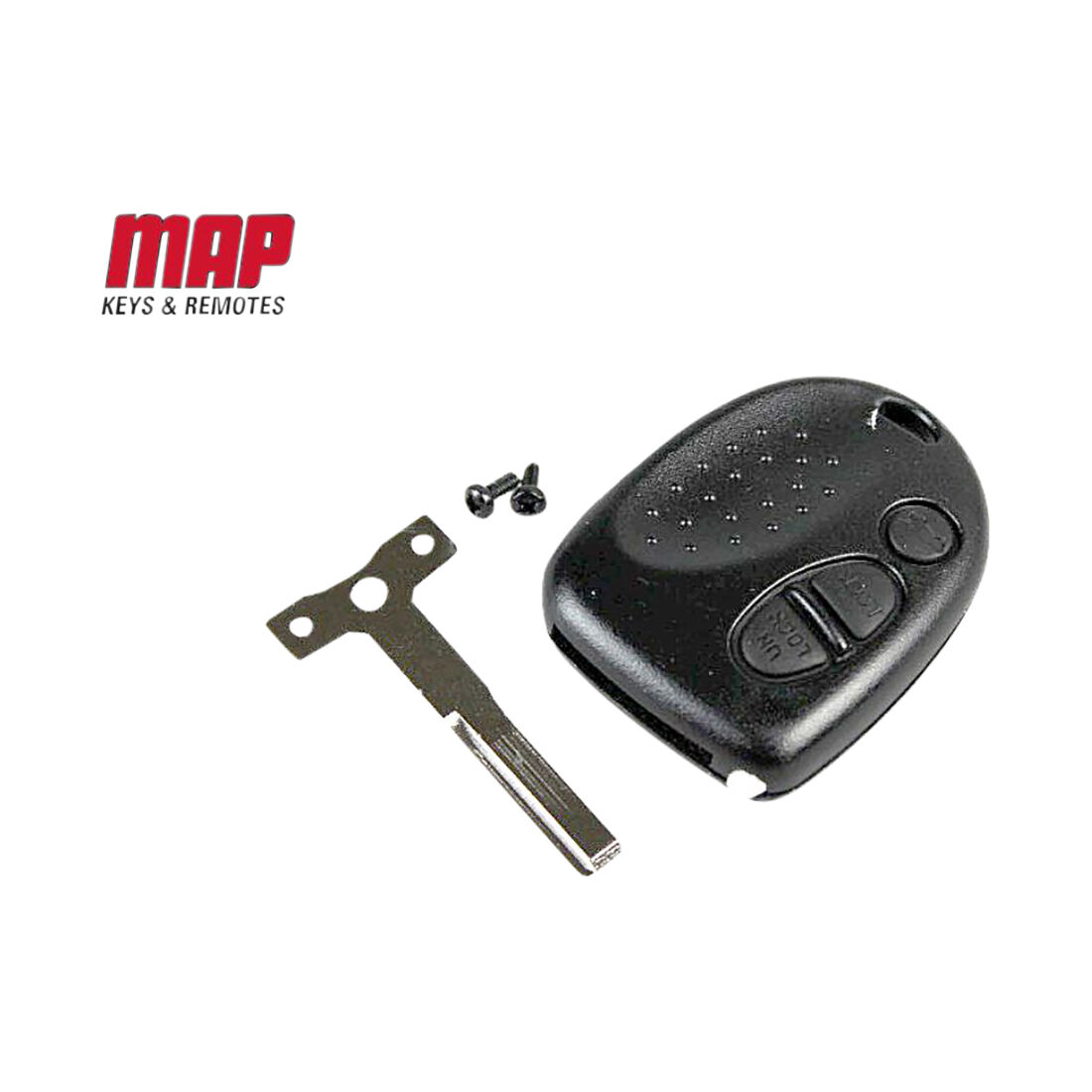 MAP Key Remote Complete Replacement - Suits Holden Commodore VS-VZ, 3 Button, KF204, , scaau_hi-res