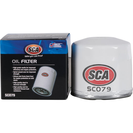 SCA Oil Filter SCO79 (Interchangeable with Z79A), , scaau_hi-res