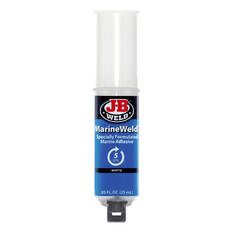 JB Weld Marine Weld Syringe 25mL White 50172, , scaau_hi-res