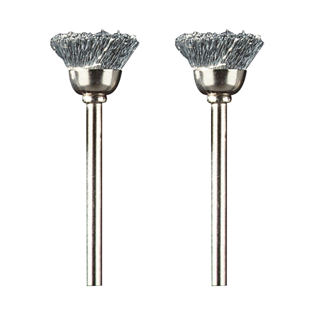 Dremel 2pk Carbon Steel 3.2mm Shank 13mm Dia Brush, , scaau_hi-res