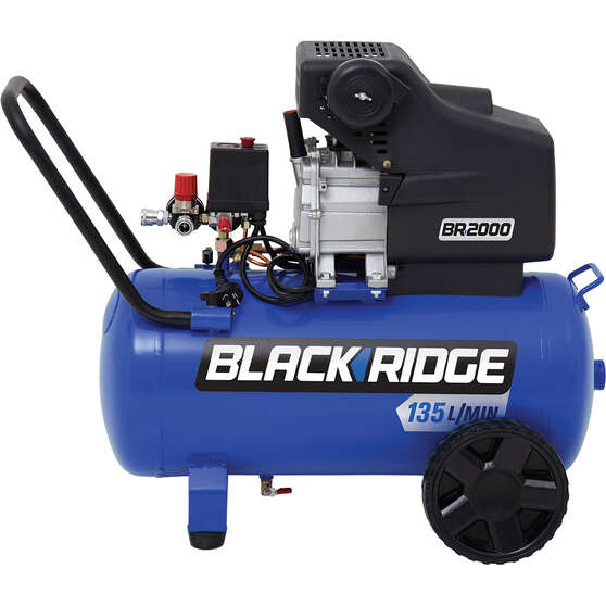 Blackridge Air Compressor 2.5HP Direct Drive 40 Litre tank, , scaau_hi-res