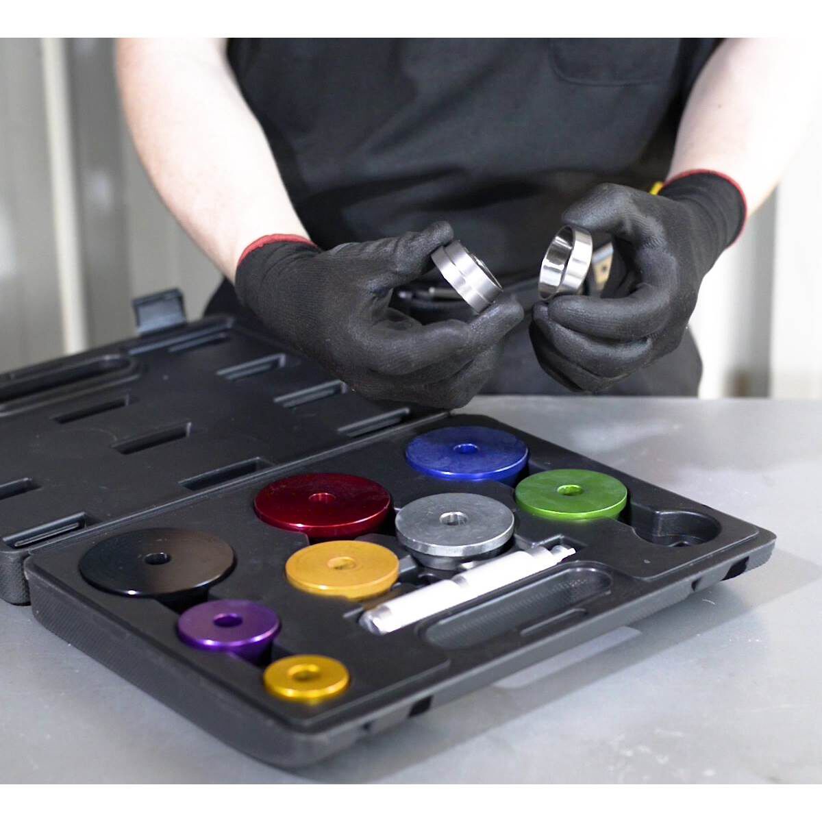 ToolPRO Bearing Race and Seal Driver Kit 10 Piece, , scaau_hi-res