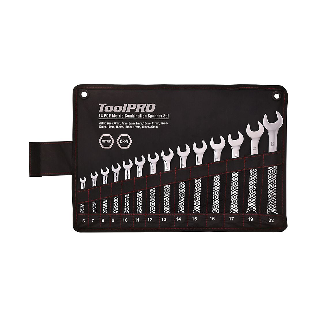 ToolPRO Spanner Set Combination Metric 14 Piece, , scaau_hi-res
