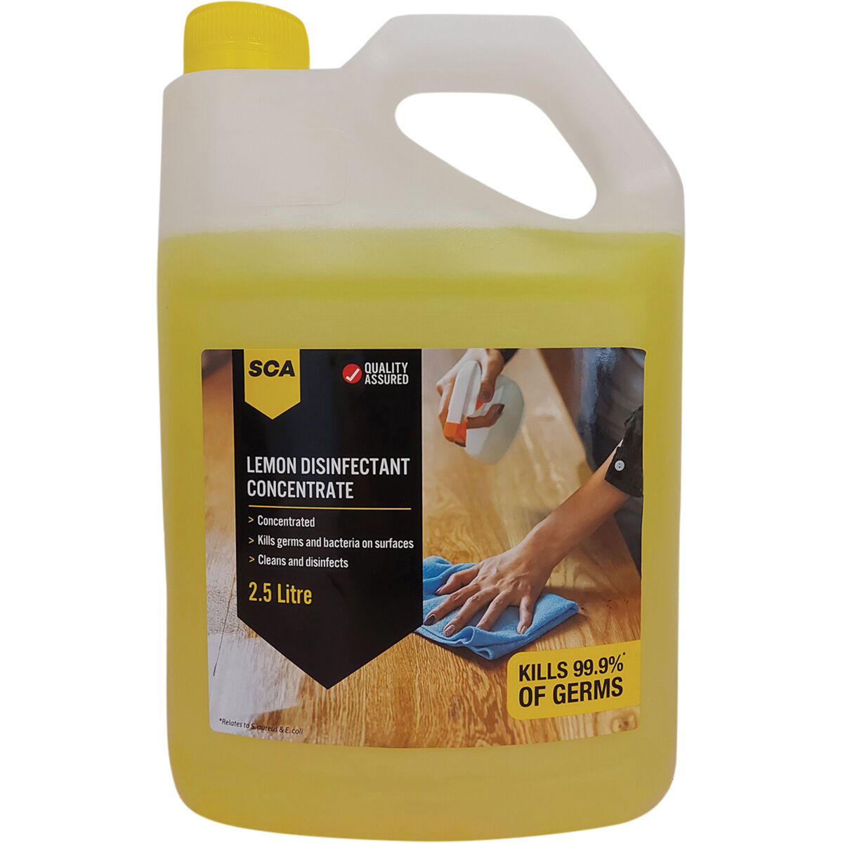 SCA Lemon Disinfectant Concentrate - 2.5 Litre, , scaau_hi-res