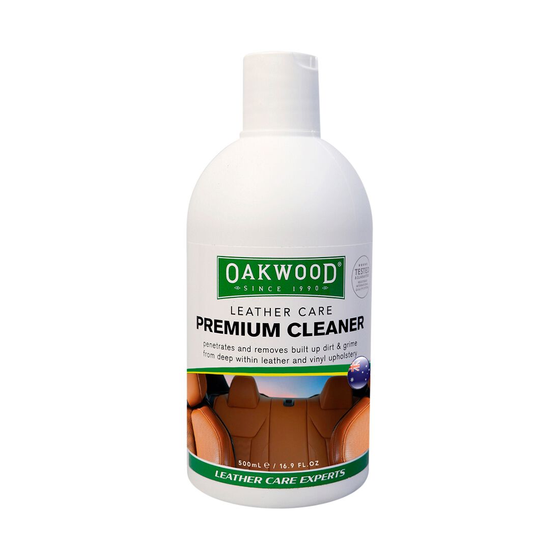 Oakwood Leather Care Premium Cleaner 500mL, , scaau_hi-res