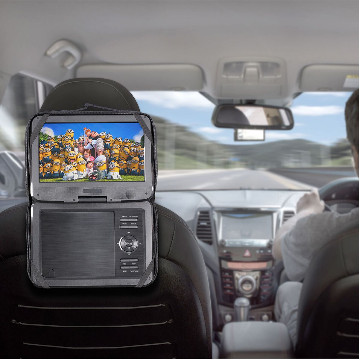 Laser 10" Portable DVD Player with Anti-Skip Technology DVD-PT-10D, , scaau_hi-res