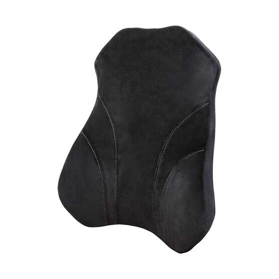 Cabin Crew Memory Foam Lumbar Cushion - Black, Velour, , scaau_hi-res