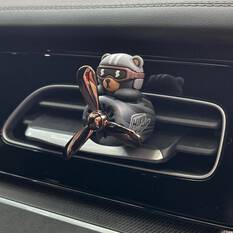 Vent Air Freshener Spinner Pilot Bear Premium, , scaau_hi-res