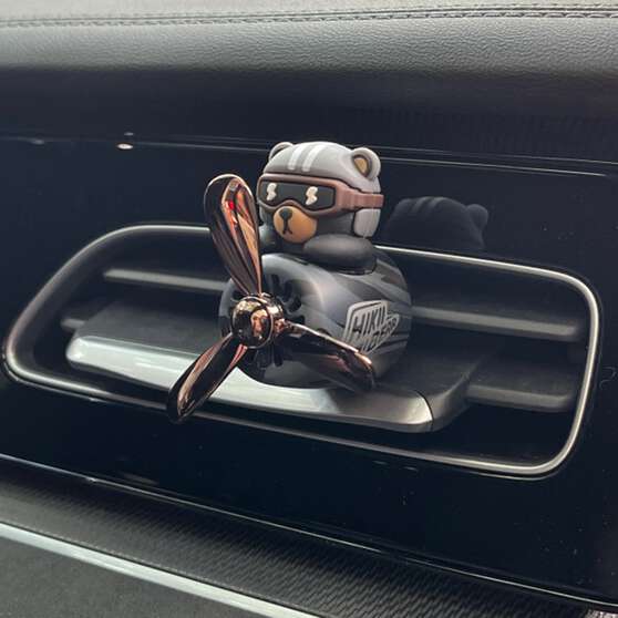 Vent Air Freshener Spinner Pilot Bear Premium, , scaau_hi-res