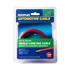 Narva Battery & Starter Cable, 85 Amp, 8mm x 2m - Red, , scaau_hi-res