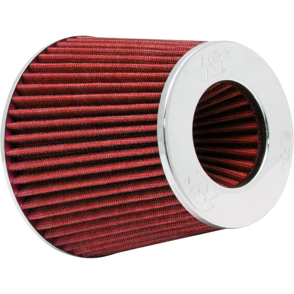 RED 3.5 89mm Inlet Narrow Air Intake Cone Replacement Quality Dry Air Filter 