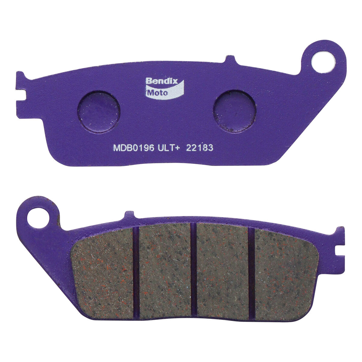 Bendix Ultimate+ Motorcycle Disc Brake Pads - MDB0196-ULT+, , scaau_hi-res