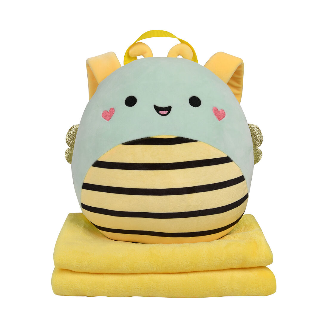 Cabin Crew Kids Bee Cushion Blanket Backpack, , scaau_hi-res