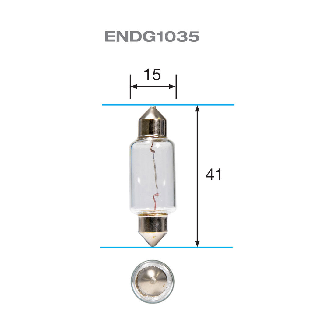 ENDURALIGHT Automotive Globes - Festoon 12V, 21W 15x41mm, , scaau_hi-res