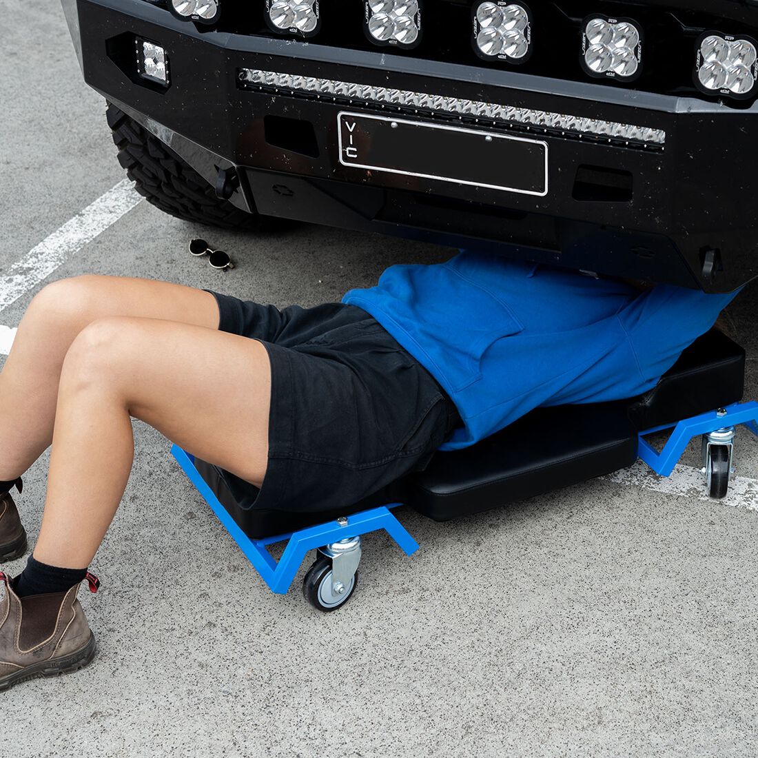 Kincrome Wide Body HD Garage Creeper, , scaau_hi-res