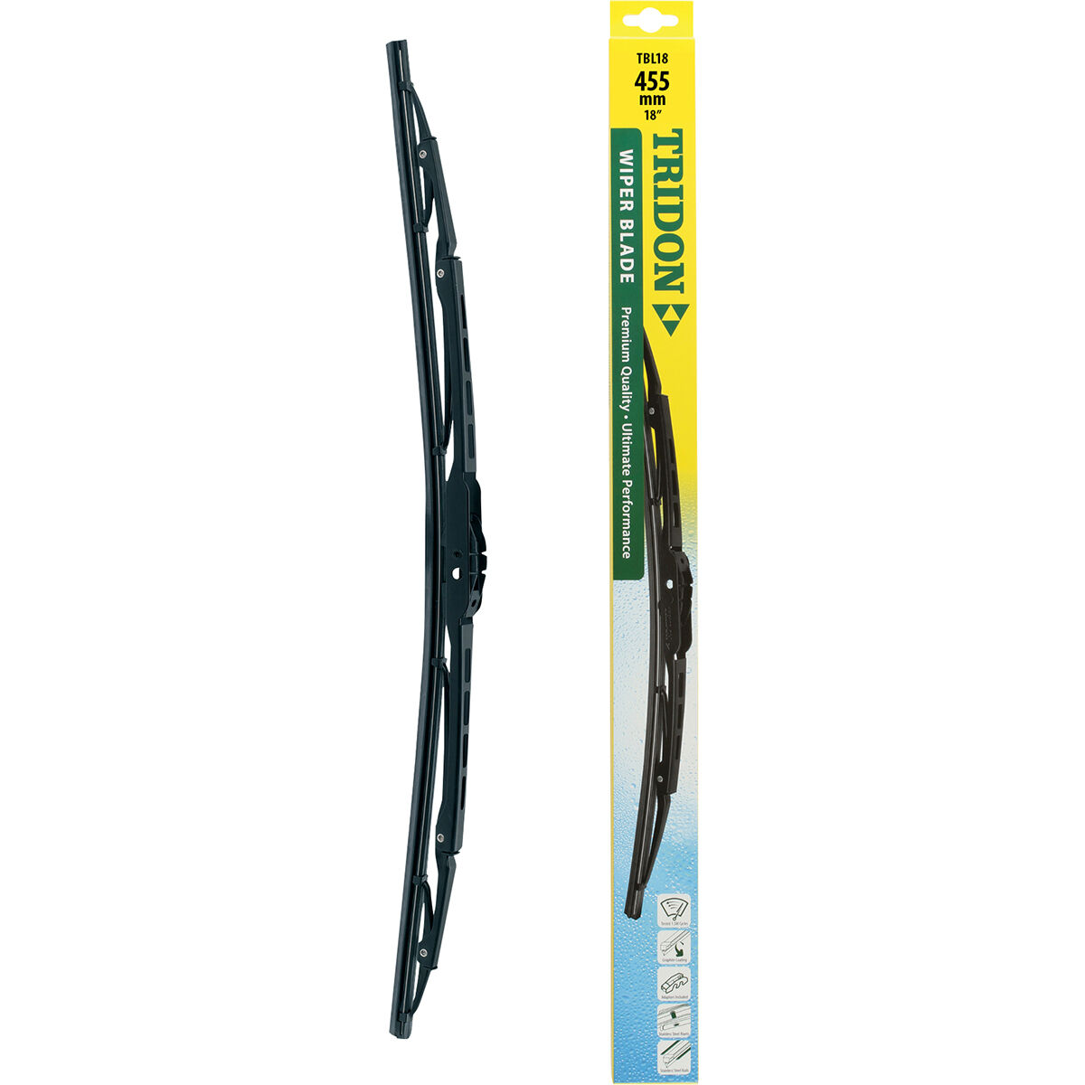 Tridon Wiper Blade 450mm (18") Single - TBL18, , scaau_hi-res