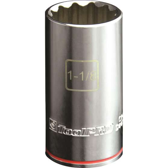 ToolPRO Single Socket Deep 1/2" Drive 1-1/8", , scaau_hi-res