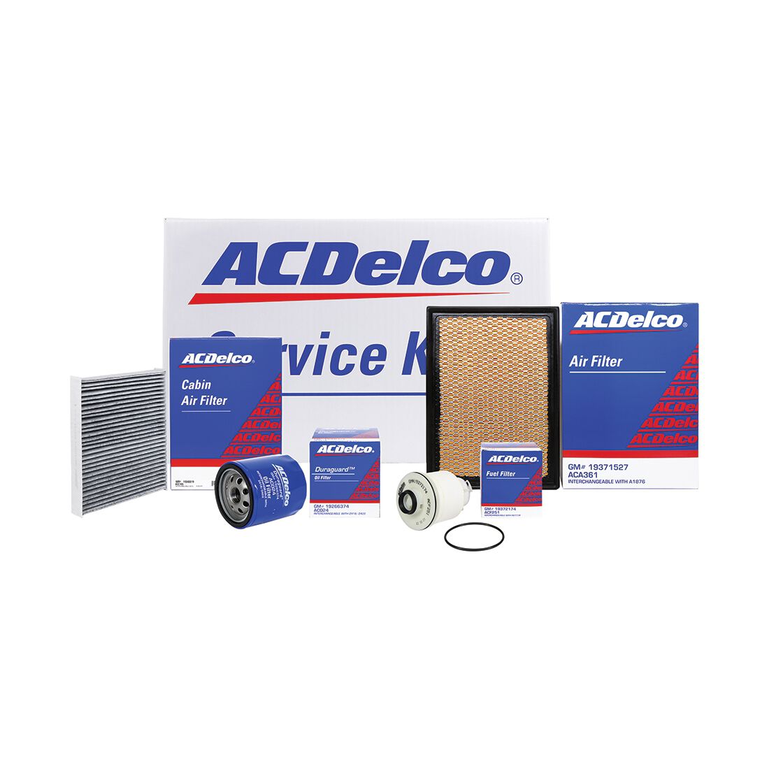 ACDelco Filter Service Kit ACK3 19372781, , scaau_hi-res