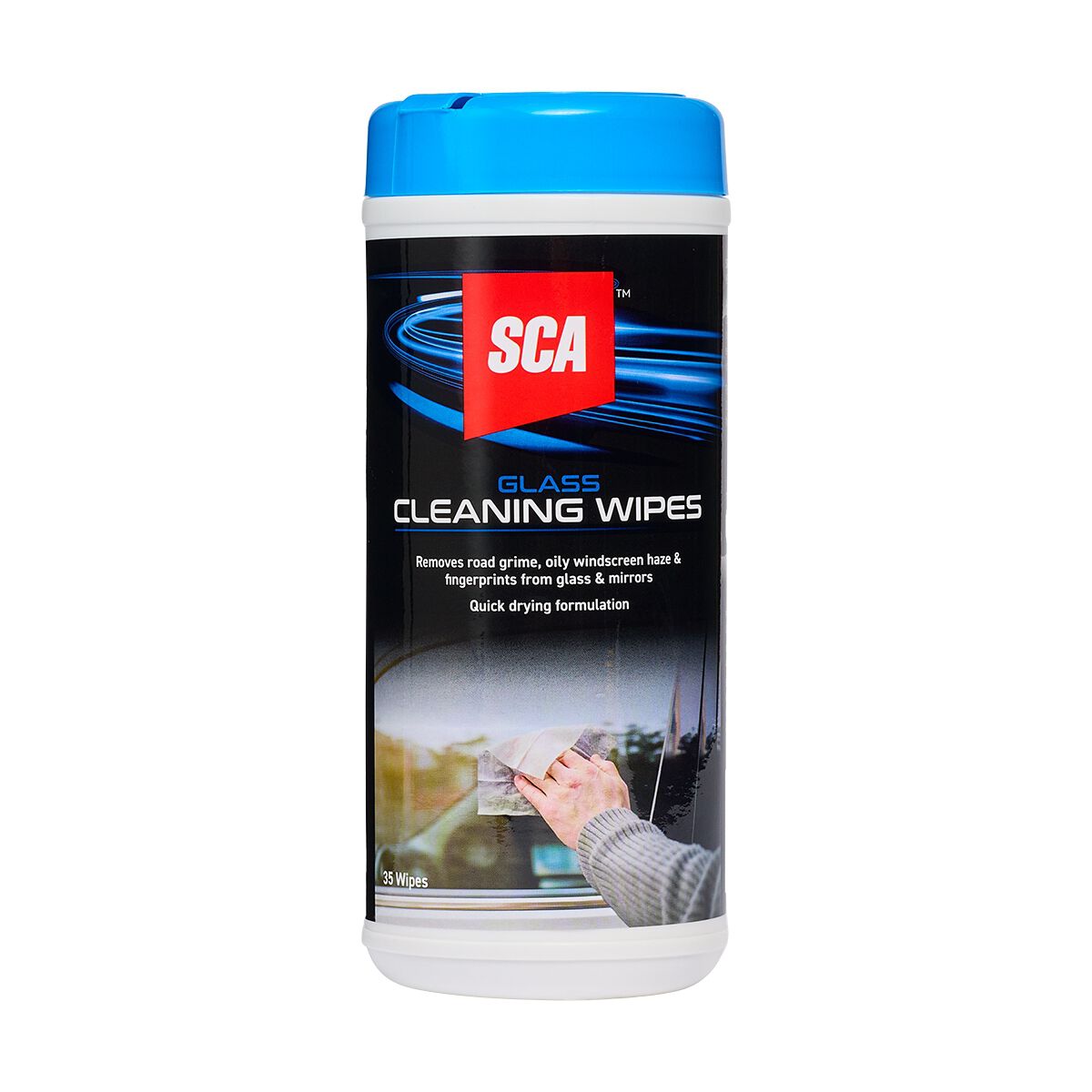 SCA Glass Cleaner Wipes 35 Pack, , scaau_hi-res