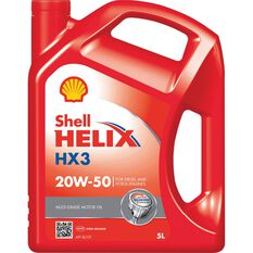 Shell Helix HX3 Engine Oil - 20W-50, 5 Litre, , scaau_hi-res