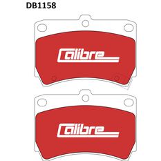 Calibre Disc Brake Pads DB1158CAL, , scaau_hi-res