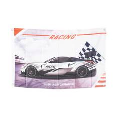 Flag White Car 95x58CM, , scaau_hi-res