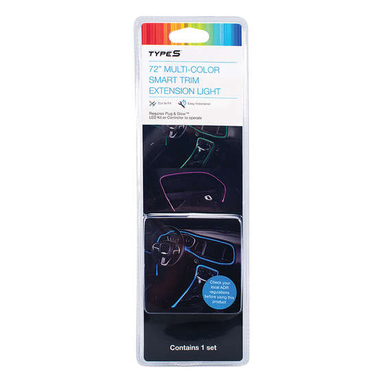 Type S Interior LED Accessory 72" Trim Light Extension, , scaau_hi-res