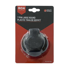 SCA Trailer Socket 7 Pin Large Round, , scaau_hi-res