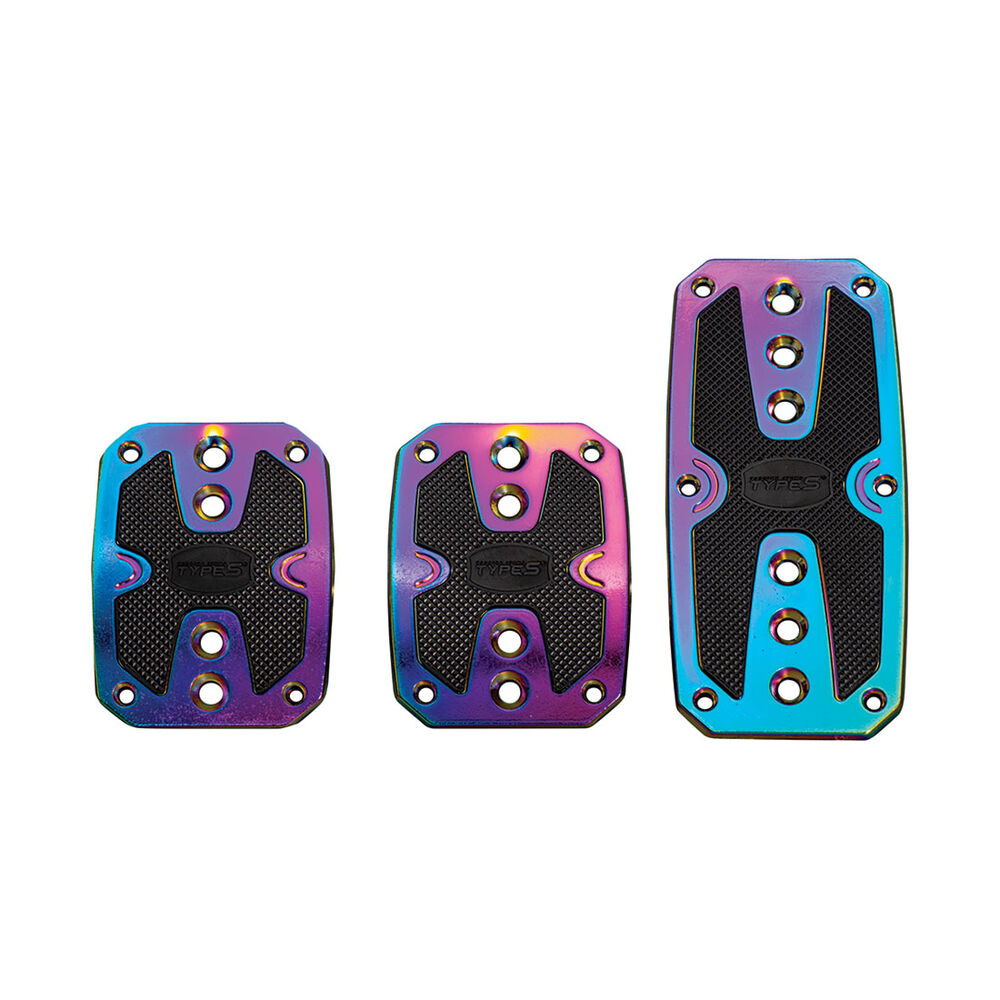 TypeS Neo Chrome Pedal Pads Manual Supercheap Auto