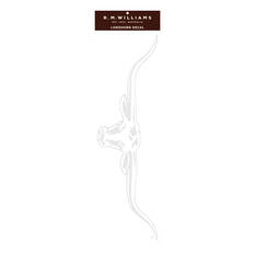 R.M.Williams Longhorn White Car Sticker, 70cm, , scaau_hi-res