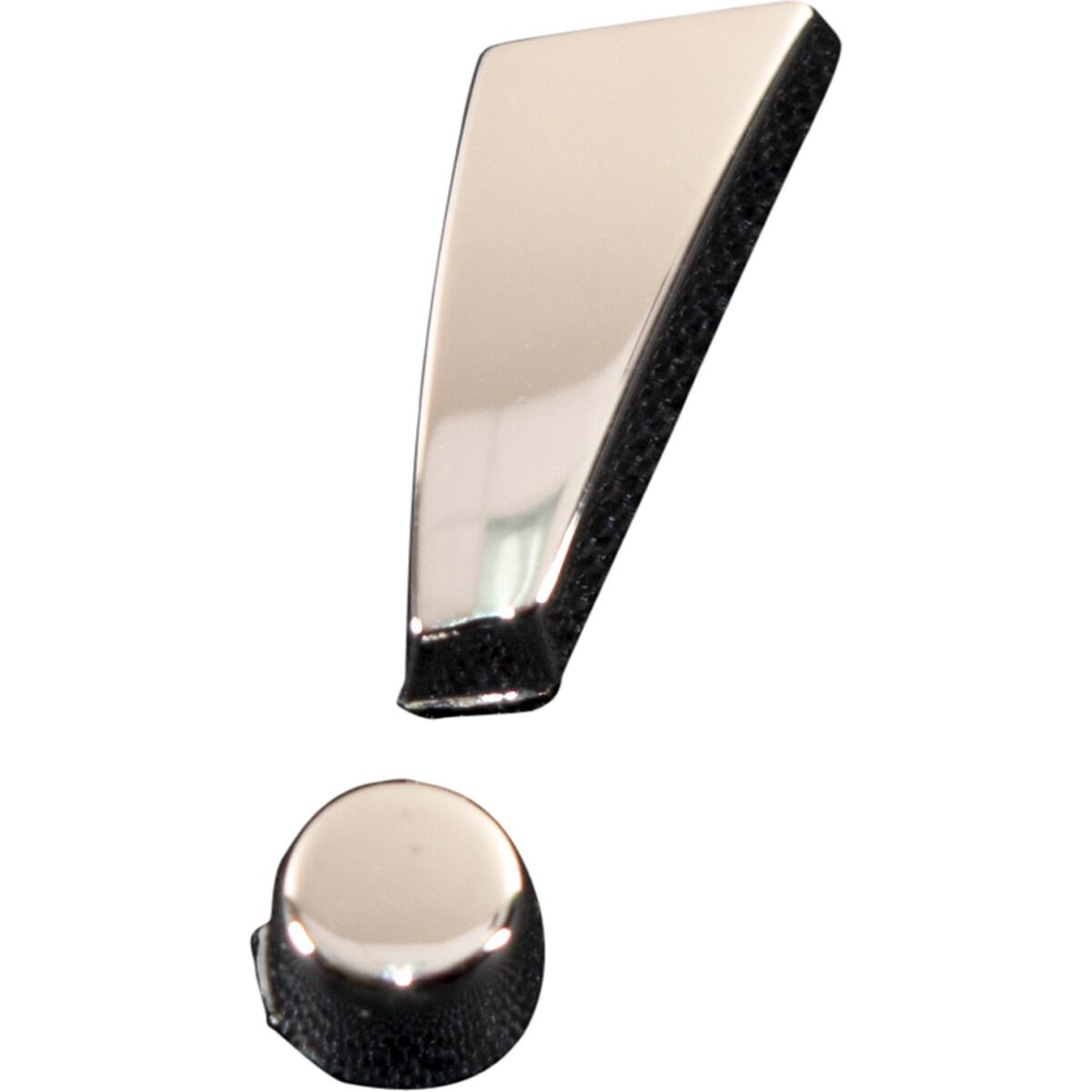 SCA 3D Chrome Badge Exclamation Mark, , scaau_hi-res
