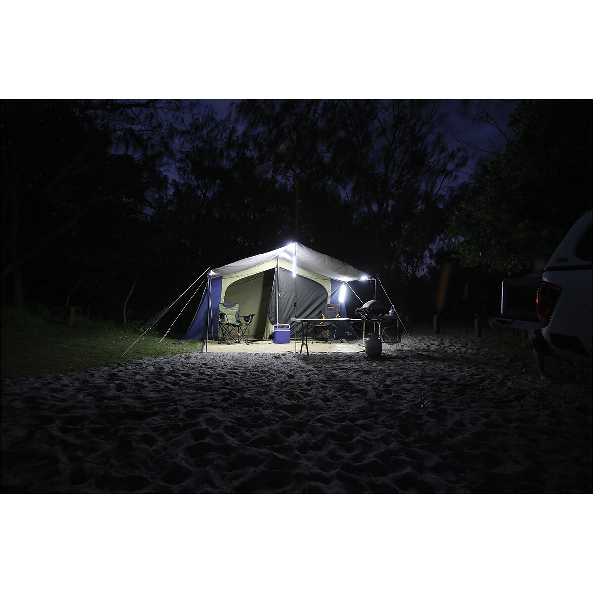 Hardkorr LED Light Bar with Diffuser - Orange / White 100cm, , scaau_hi-res