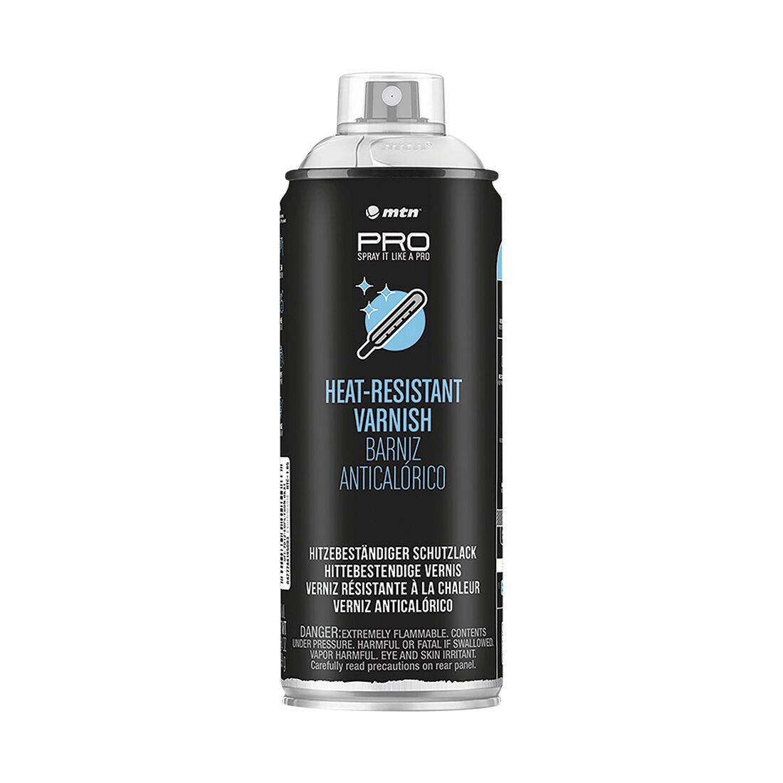 MTN PRO High Heat Clear Coat 400ml Spray Paint, , scaau_hi-res