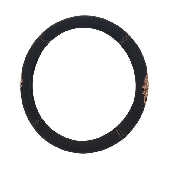 SCA Steering Wheel Cover and Seat Belt Buddy Set Bronze/Black, , scaau_hi-res