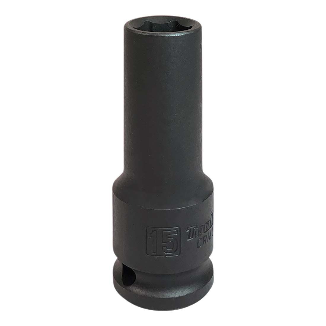 ToolPRO Impact Socket Deep 1/2" Drive 15mm, , scaau_hi-res