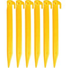 Ridge Ryder Tent Pegs - Plastic, 225mm , 6 Pack, , scaau_hi-res