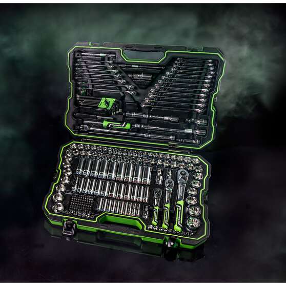 ToolPRO-X Tool Kit 1/4" 3/8" & 1/2" Drive Metric/SAE 228 Piece, , scaau_hi-res