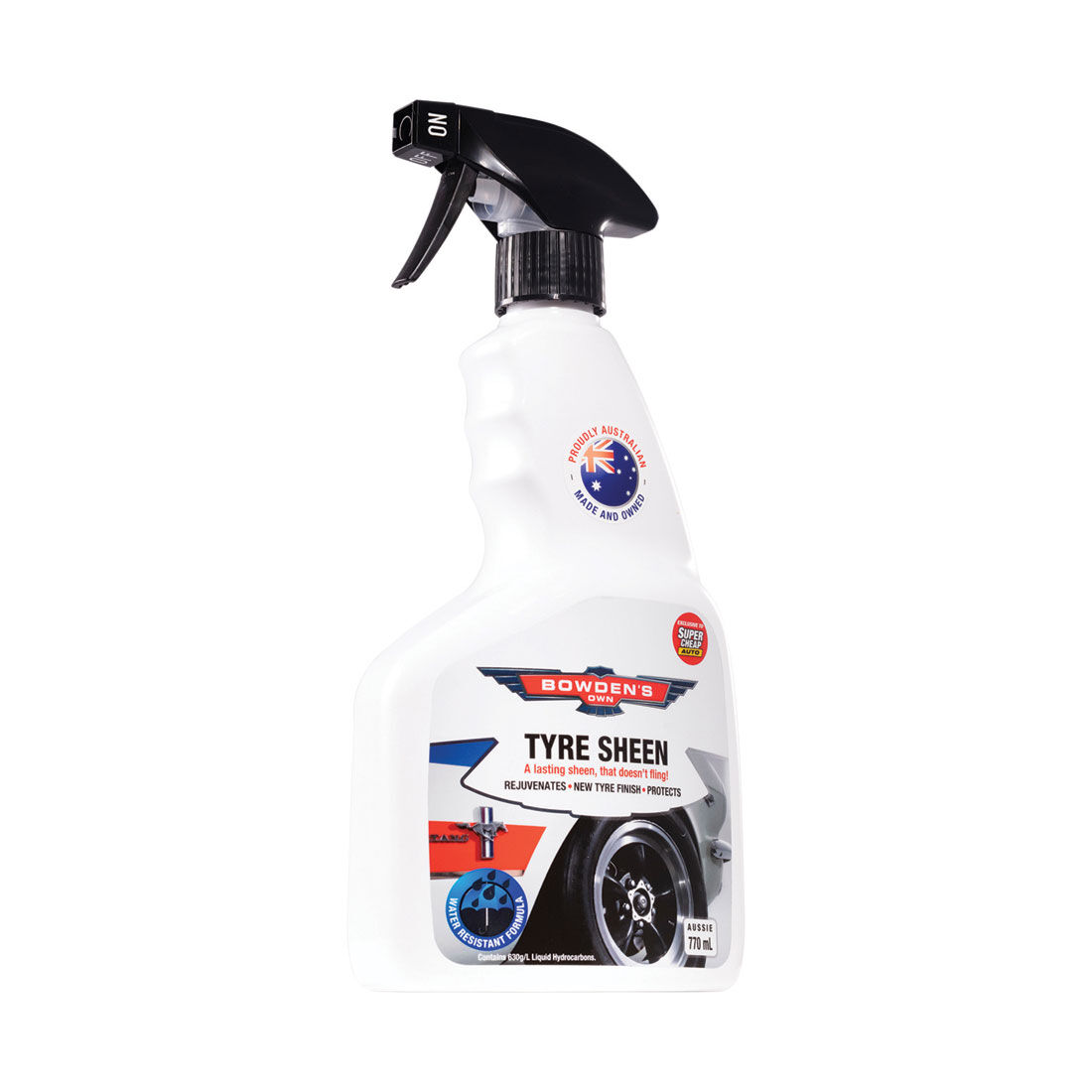 Bowden's Own Tyre Sheen 770ml, , scaau_hi-res