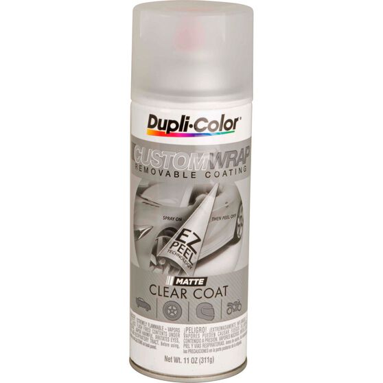Dupli Color Aerosol Paint Custom Wrap Matte Clearcoat 311g