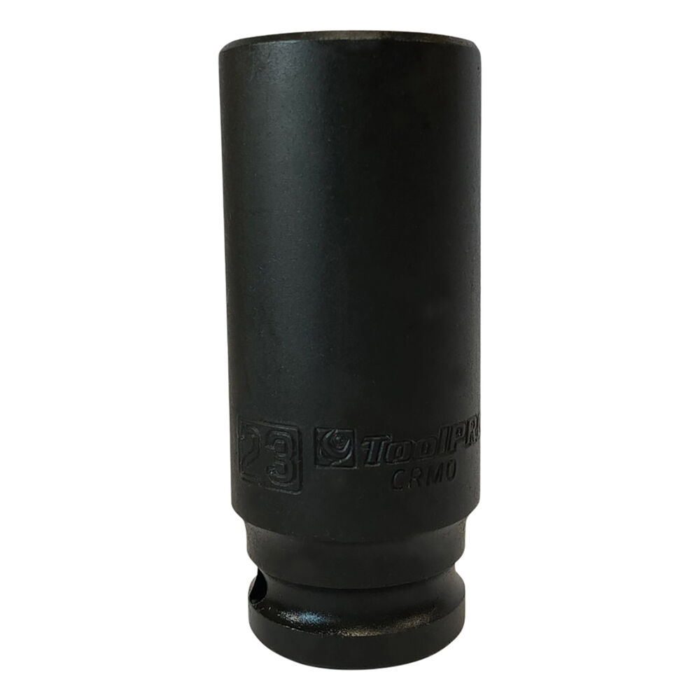 ToolPRO Impact Socket Deep 1/2" Drive 23mm Supercheap Auto