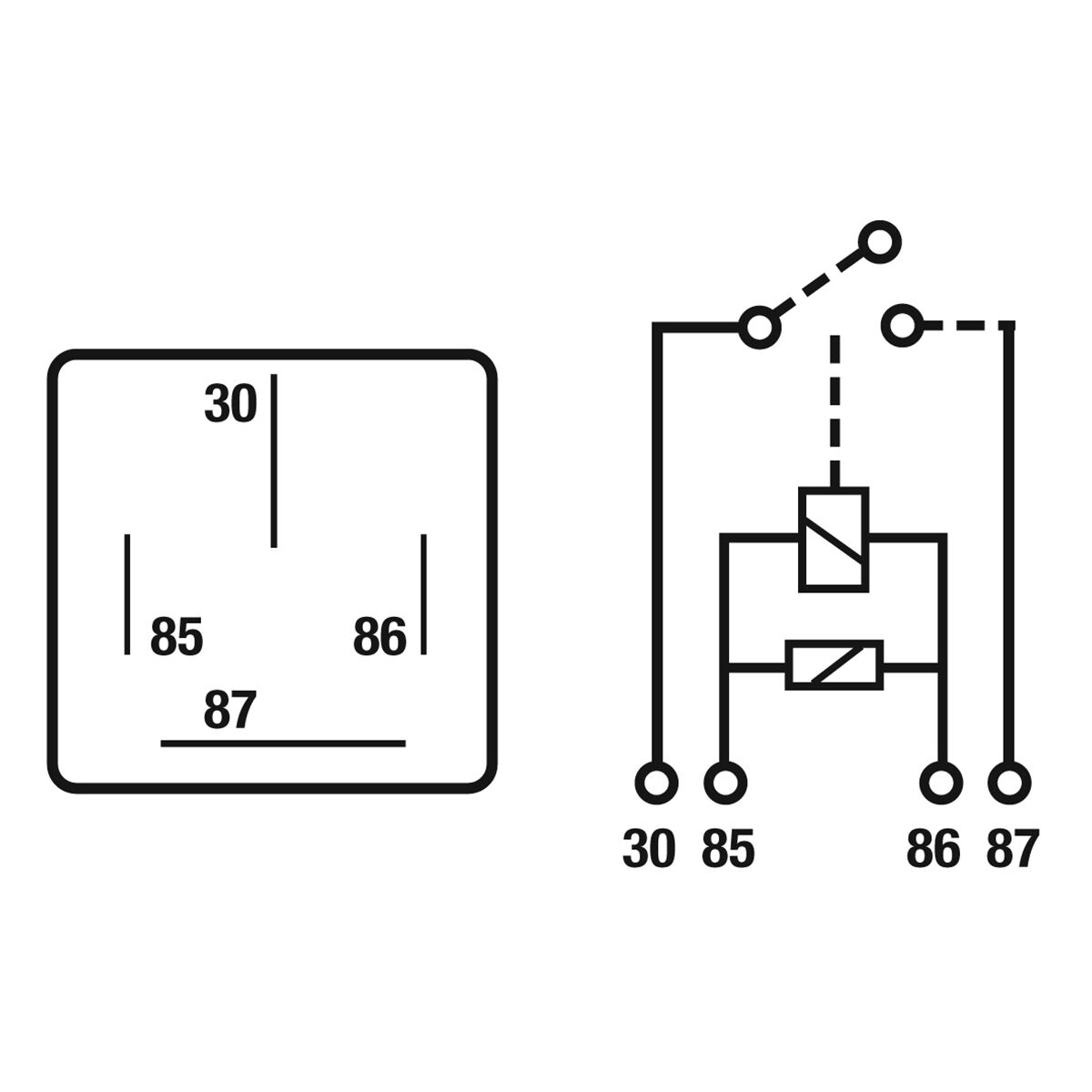 Tridon Relay - 12V 70 Amp 4 Pin, Non Outage - TR051PAC, , scaau_hi-res