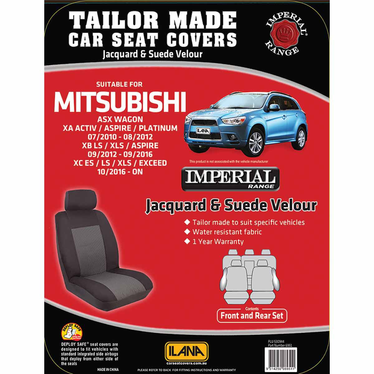 Mitsubishi asx seat covers supercheap hotsell