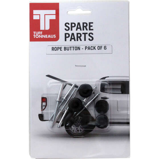 Tuff Tonneaus Accessories, Rope Buttons - 6 Piece, , scaau_hi-res