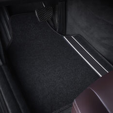 SCA Racing Car Floor Mats - Carpet, Black, Set of 4, , scaau_hi-res
