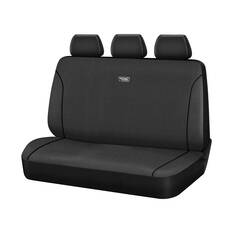 Ridge Ryder Canvas Seat Covers Charcoal/Black 06H, , scaau_hi-res
