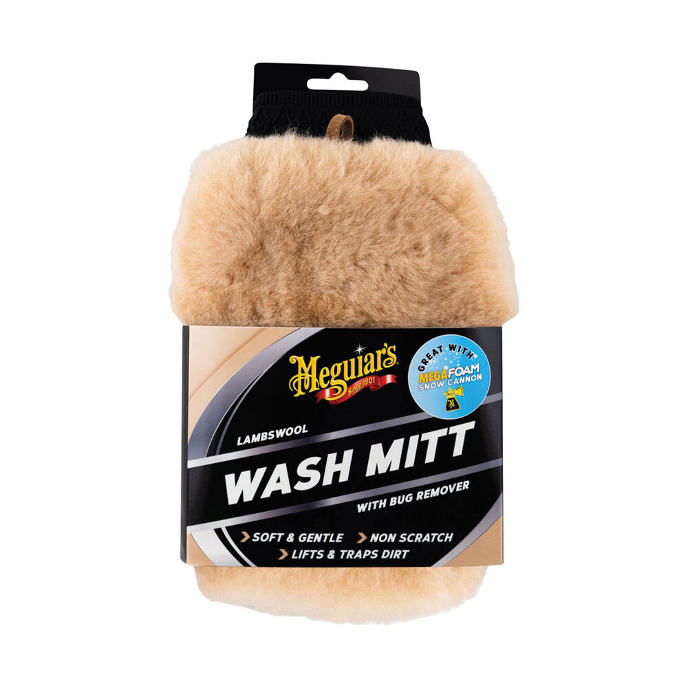 Meguiar's Lambswool Wash Mitt Supercheap Auto