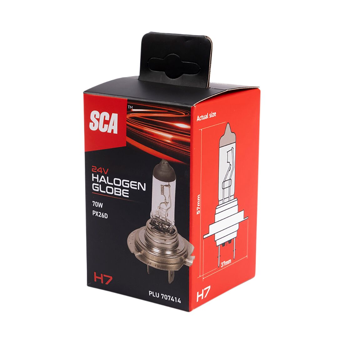 SCA Headlight Globe - H7 24V 70W, , scaau_hi-res
