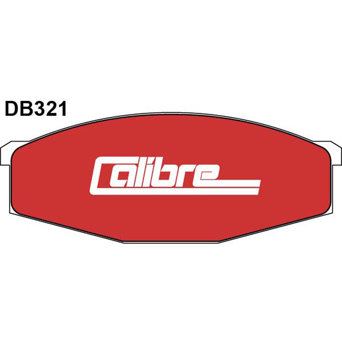 Calibre Disc Brake Pads DB321CAL, , scaau_hi-res