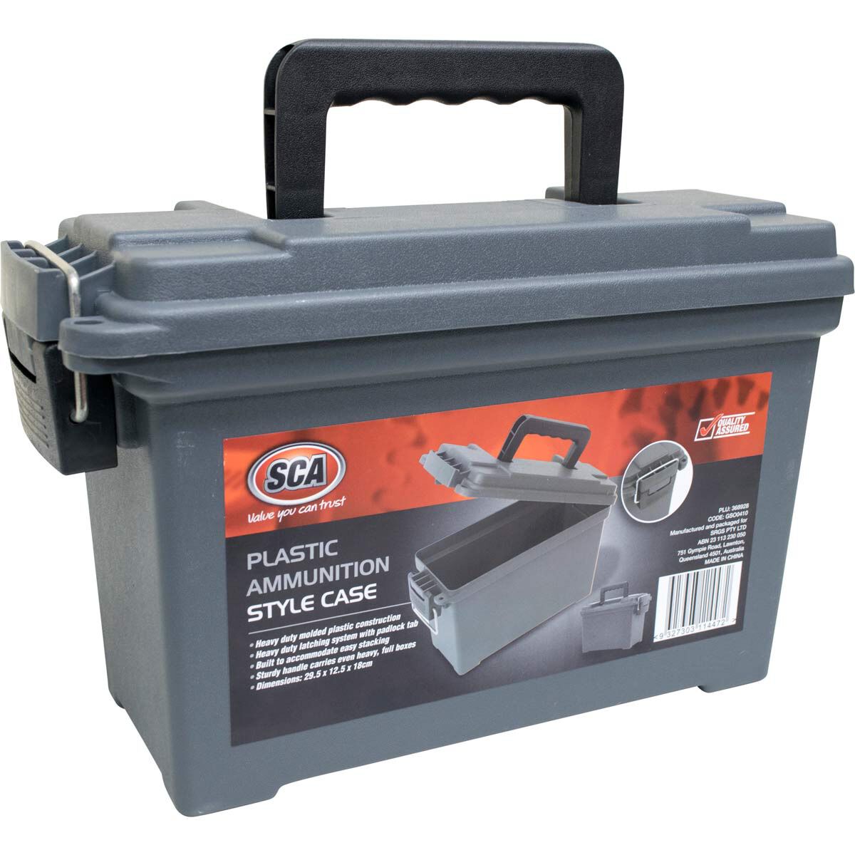 SCA Ammunition Style Plastic Case, , scaau_hi-res